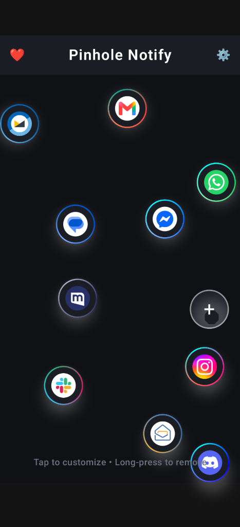 App Galaxy Home Screen